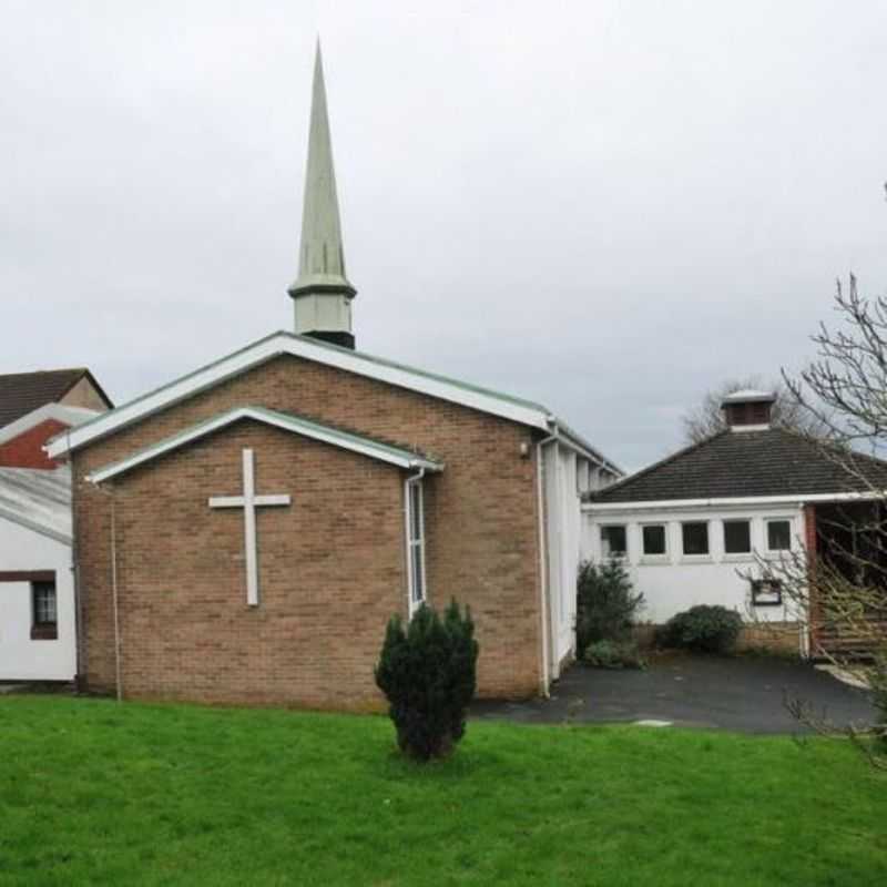 A picture of the outside of the Church of the Holy Spirit.